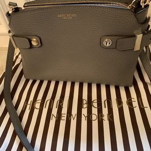 Gray Henri Bendel bag used once!